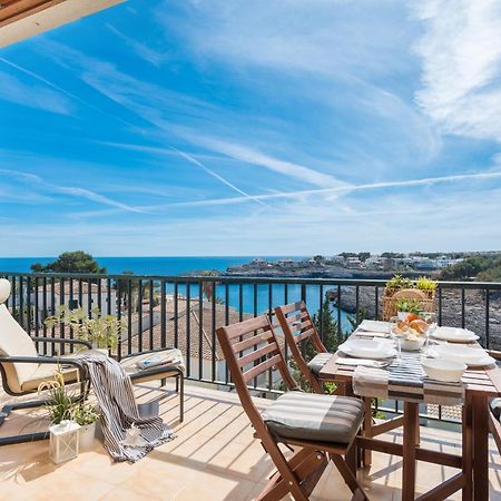 New! Apartment Harmonia, Front Sea View, Cala Marsal Beach 300M Portocolom  Exterior foto